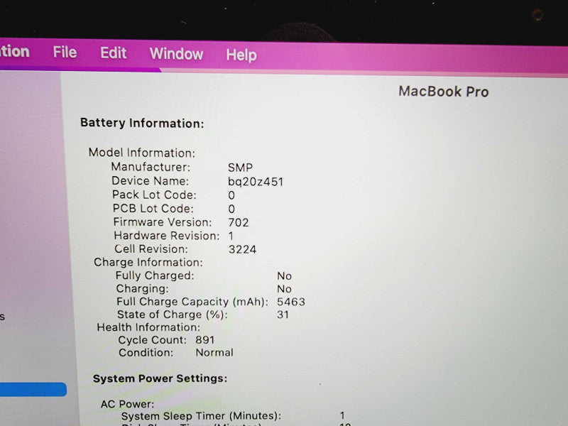 Apple Macbook Pro Retina 2015 13\\" Core i5-5257U @ 2.7GHz 8GB DDR3 500GB SSD (
