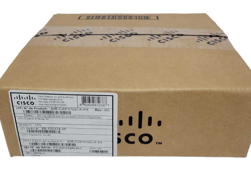 New Cisco AIR-CAP3702I-A-K9 Dual Band Wireless Access Point _