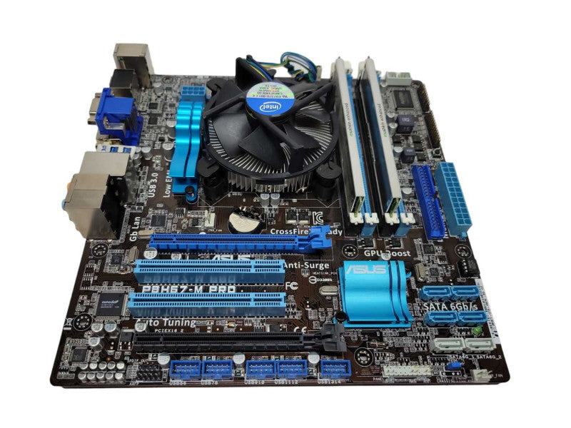 Intel Core i7-2600K @ 3.4GHz | ASUS P8H67-M PRO | 8GB RAM %