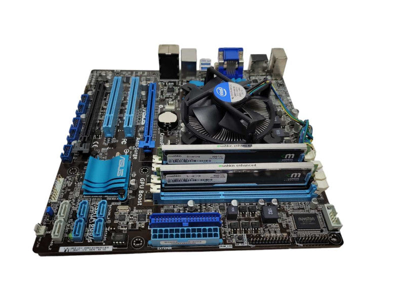 Intel Core i7-2600K @ 3.4GHz | ASUS P8H67-M PRO | 8GB RAM %