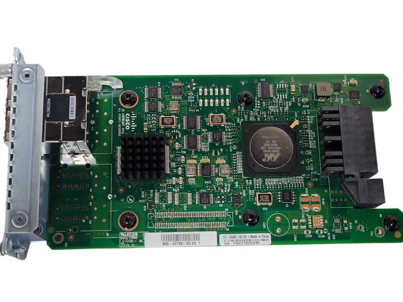 Cisco NIM-1GE-CU-SFP 1-port GE WAN NIM, dual-mode RJ45 & SFP _