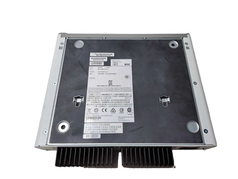 Cisco WS-C3560CX-8PC-S | 8x Gigabit PoE+ 2x SFP Silent Switch | Factory Reset Q)