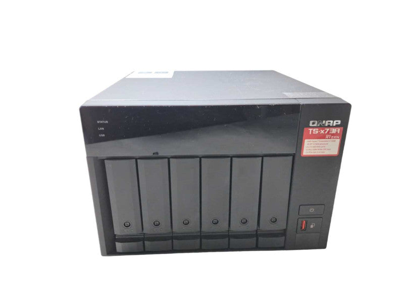 QNAP TS-673A | AMD Ryzen Quad Core  2.5GbE NAS | M.2 NVMe Support *PARTS* )