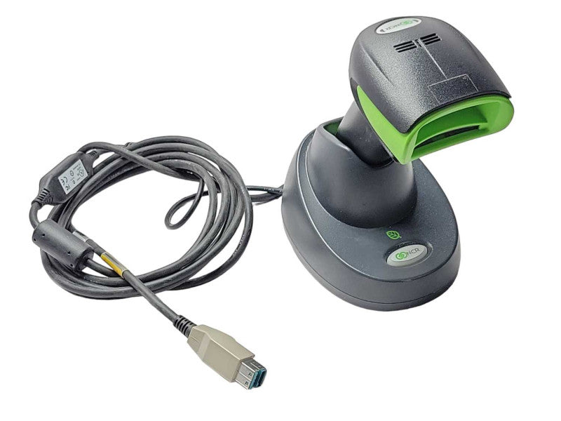 HONEYWELL NCR 1902G Barcode Scanner Kit with Base & Cable, READ Q_