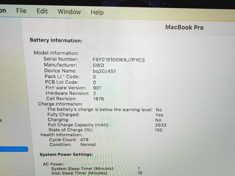Apple Macbook Pro 2020 13\\" Core i5-1038NG7 @ 2.0GHz 16GB DDR4 500GB SSD (