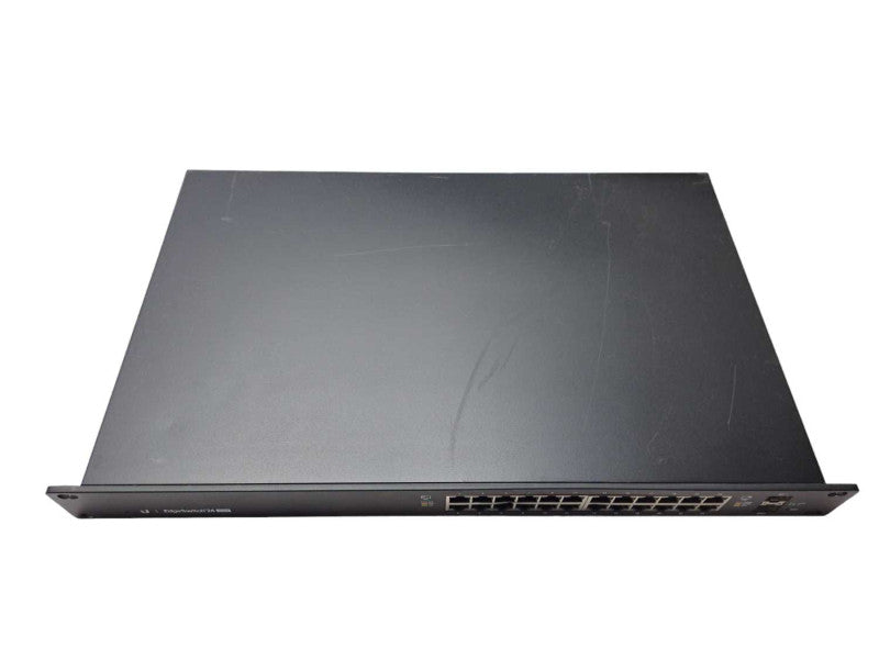 Ubiquiti EdgeSwitch ES-24-250W 24-Port Managed PoE Gigabit Switch *READ* )