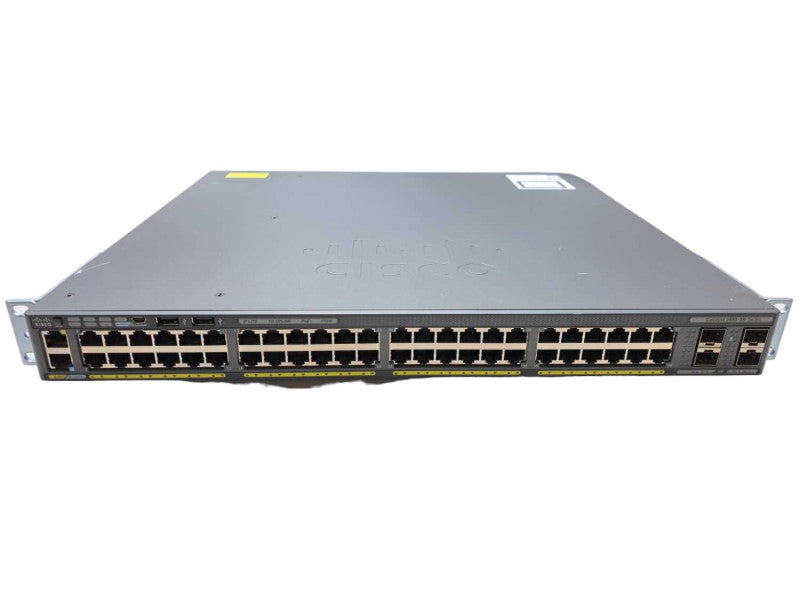 Cisco WS-C2960XR-48LPS-I | 48 Port GigE PoE+ 370W 4x SFP Network Switch )