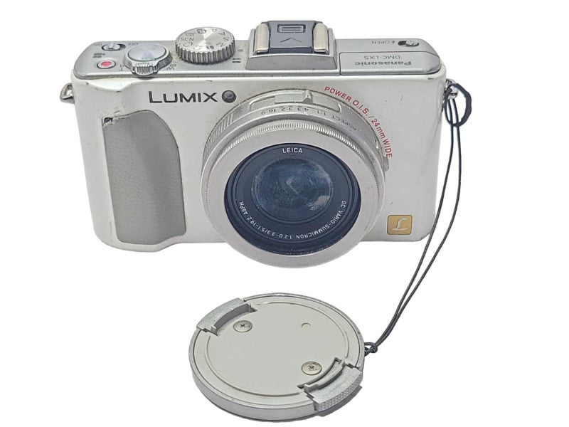 Panasonic Lumix DMC-LX5 10.1MP Camera, No Battery/SD Card, READ _