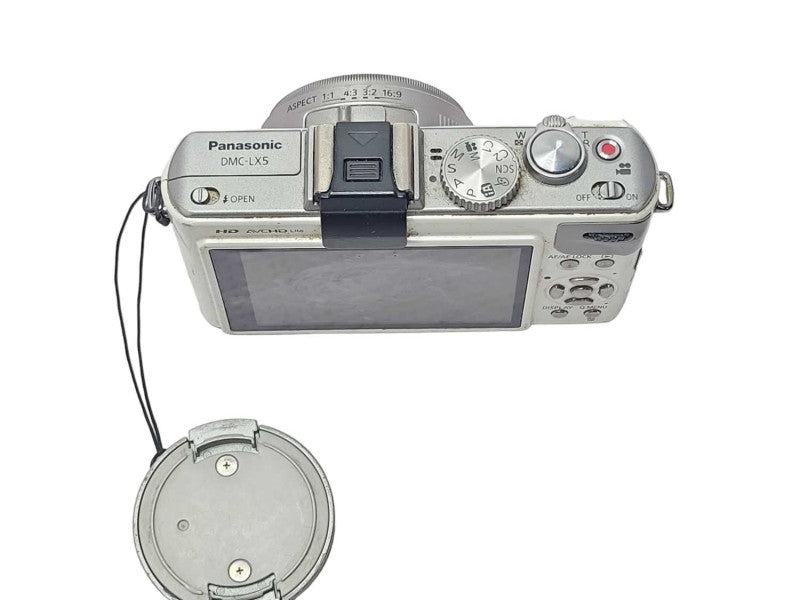 Panasonic Lumix DMC-LX5 10.1MP Camera, No Battery/SD Card, READ _