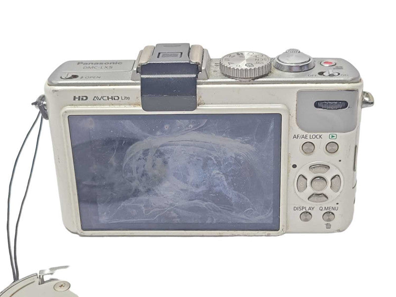 Panasonic Lumix DMC-LX5 10.1MP Camera, No Battery/SD Card, READ _