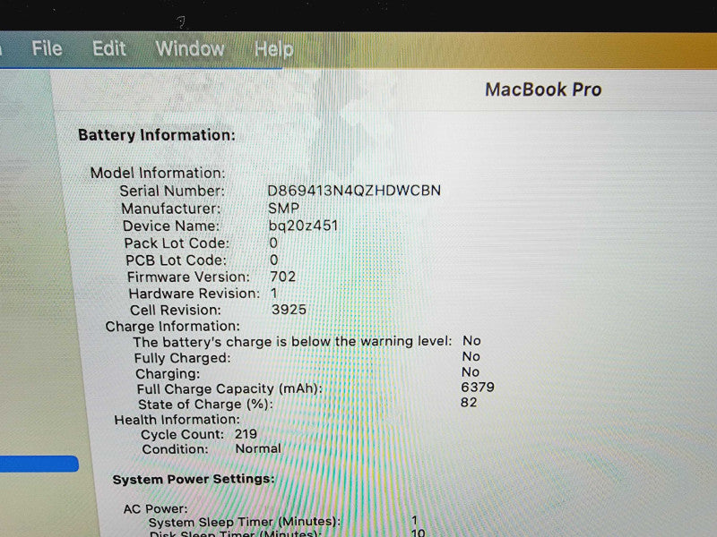 Apple Macbook Pro 2017 15\\" Core i7-7820HQ @ 2.9GHz 16GB DDR3 500GB SSD Radeon Pro 650 4GB (
