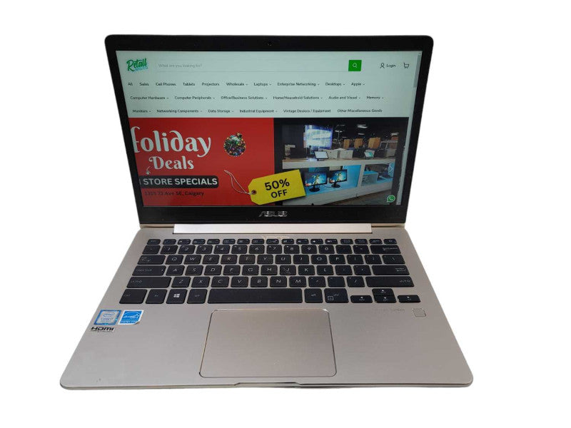 ASUS UX331U i7-8550U| 8GB DDR3| 256GB SSD  Î²
