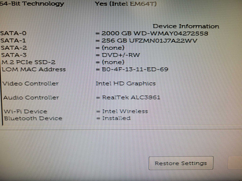 Dell XPS 8940 Tower PC, 16GB DDR4 RAM, 2TB HDD + 256GB SSD, No CPU, READ _