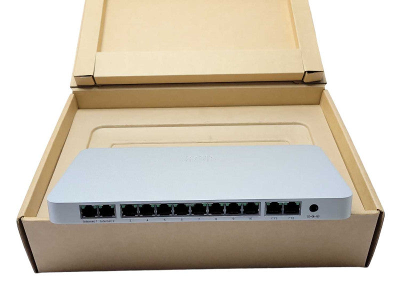 Open-Box Cisco Meraki MX65-HW Wired Router w/ AC Adapter _