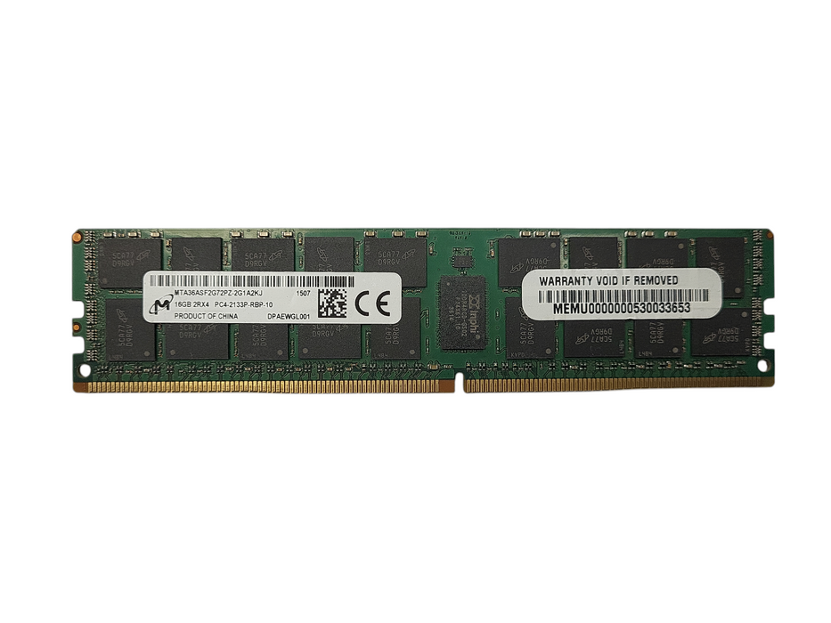 Micron 16GB 2Rx4 PC4-2133P-R Server RAM Q$