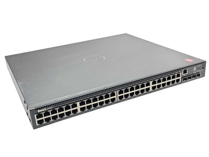 Dell N1548P 48-Port Switch 1GbE RJ45 PoE+, 4x10GbE SFP+ Switch Q_