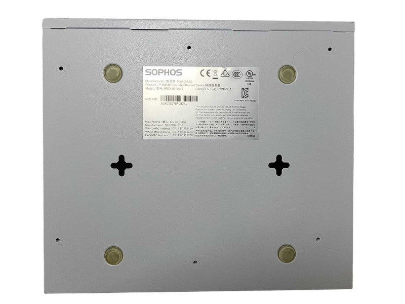 SOPHOS RED 50 Rev 1 Remote Ethernet Device W/Power Supply READ Q$