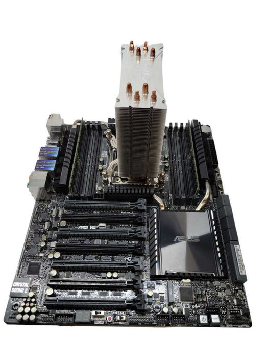 Intel Xeon E5-1660 v3 | ASUS X99-E WS/USB 3.1 | 32GB PC4-R 2133P | I/O Plate %