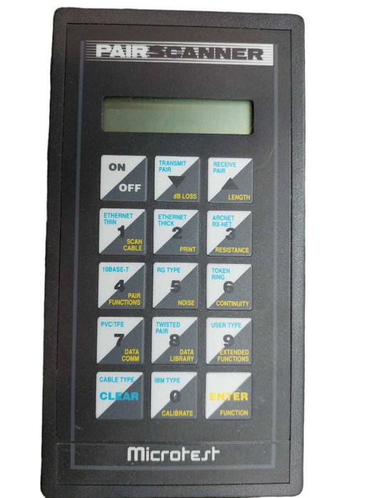 Microtest Pair Scanner with 10-Base -T-Injector & Tracer with case  =