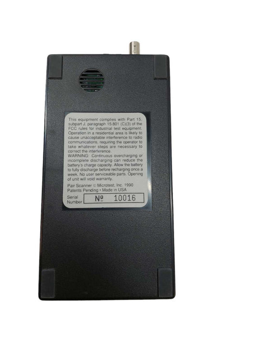 Microtest Pair Scanner with 10-Base -T-Injector & Tracer with case  =