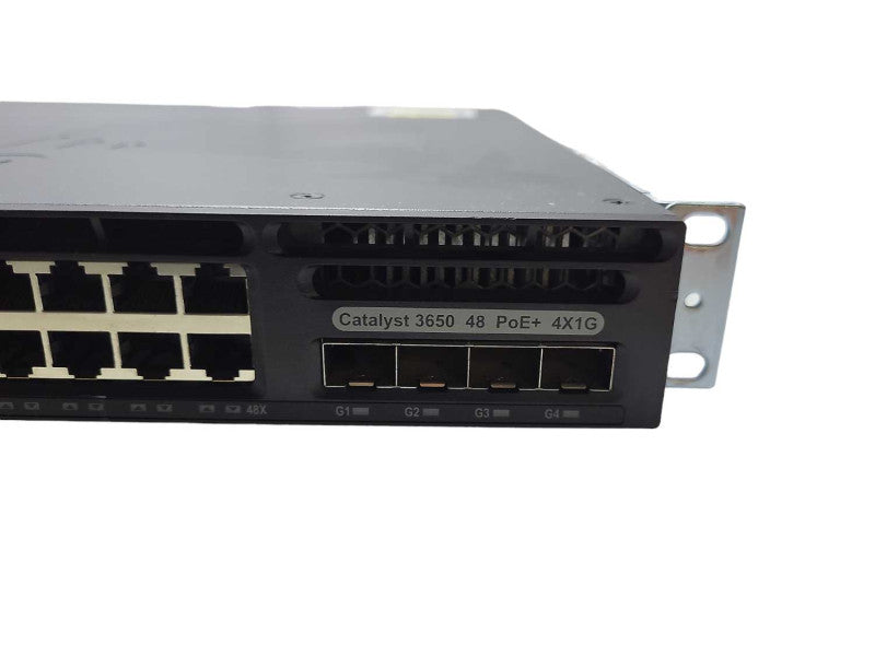 Cisco WS-C3650-48PS-S 48-Port PoE+ 1x PWR-C1-640WAC $