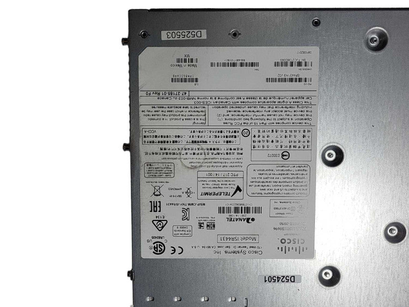 Cisco ISR 4400 Series ISR4431/K9 V01 Port Gigabit Router, 2x PSU READ $