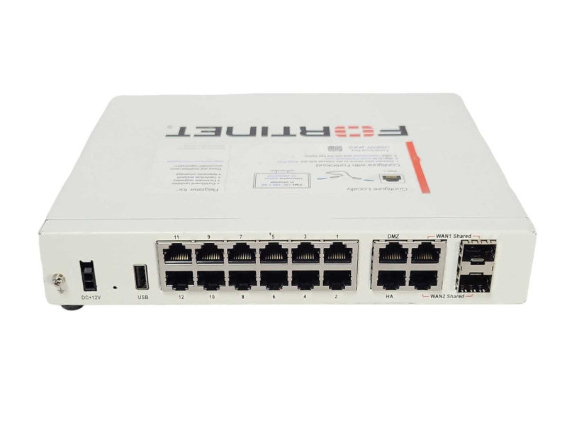 Fortinet FortiGate 80E 14 Ports Firewall Appliance No Adapter, READ _