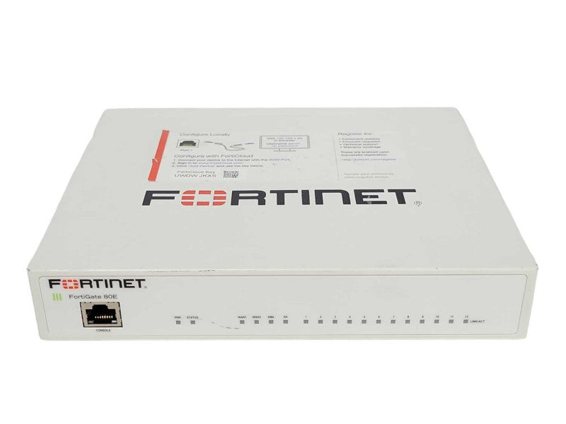 Fortinet FortiGate 80E 14 Ports Firewall Appliance No Adapter, READ _