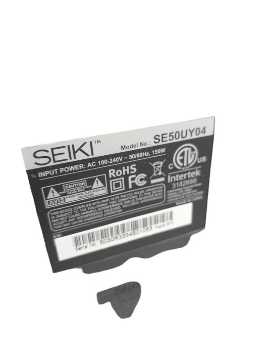 SEIKI 50\\" LED TV Model: SE50UY04 â