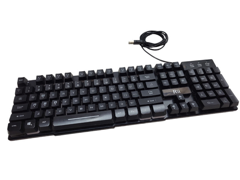 Rii RK108 Mechanical Gaming Keyboard Backlit  &