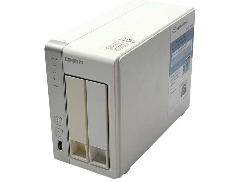 QNAP TS-220 2-Bay Network Attached Storage NAS Enclosure 2x Caddies Q_
