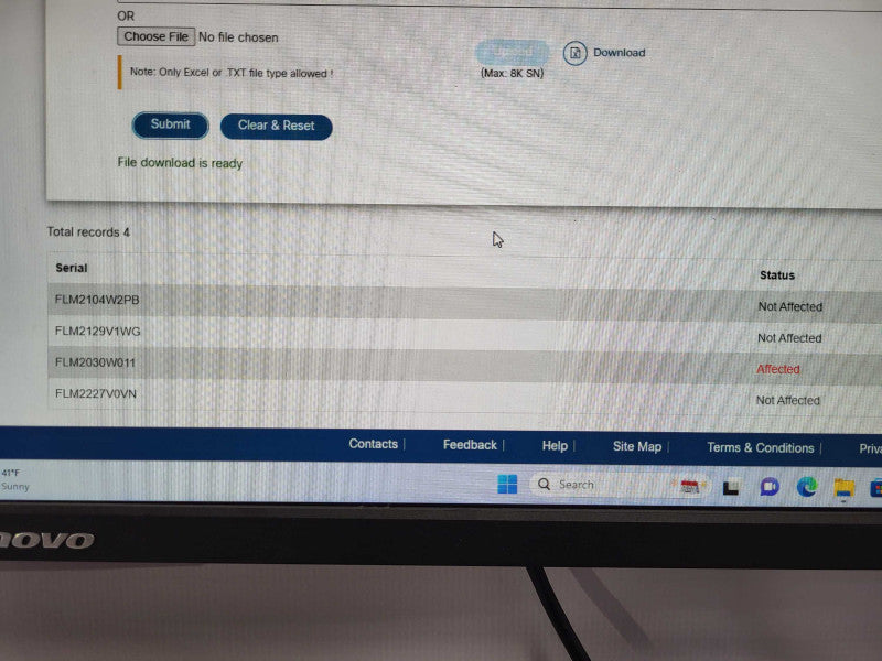 Cisco ISR4331/K9 V04 Enterprise Integrated Service Router Not Affected  Q$