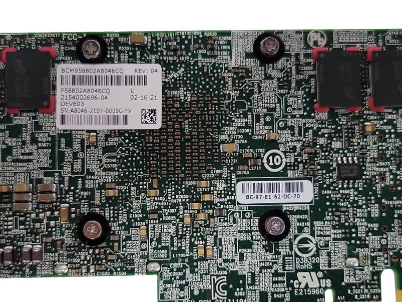 BROADCOM BCM958802A8046CQ 2-Port 25Gb PCIE Card _