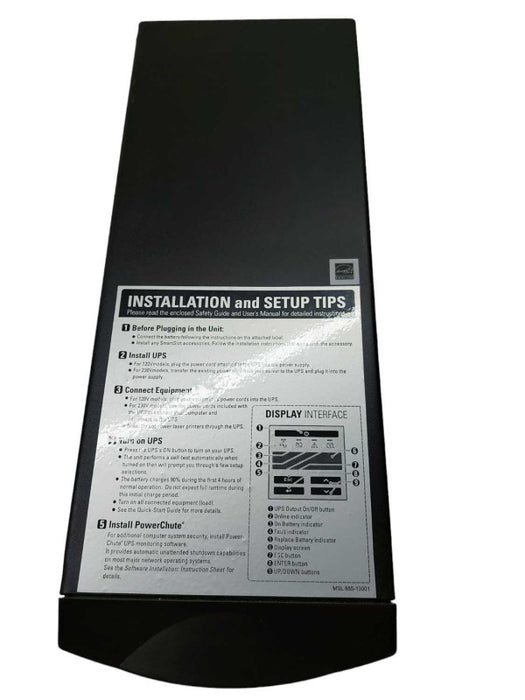 APC Smart -UPS 750 Model: SMT750  â