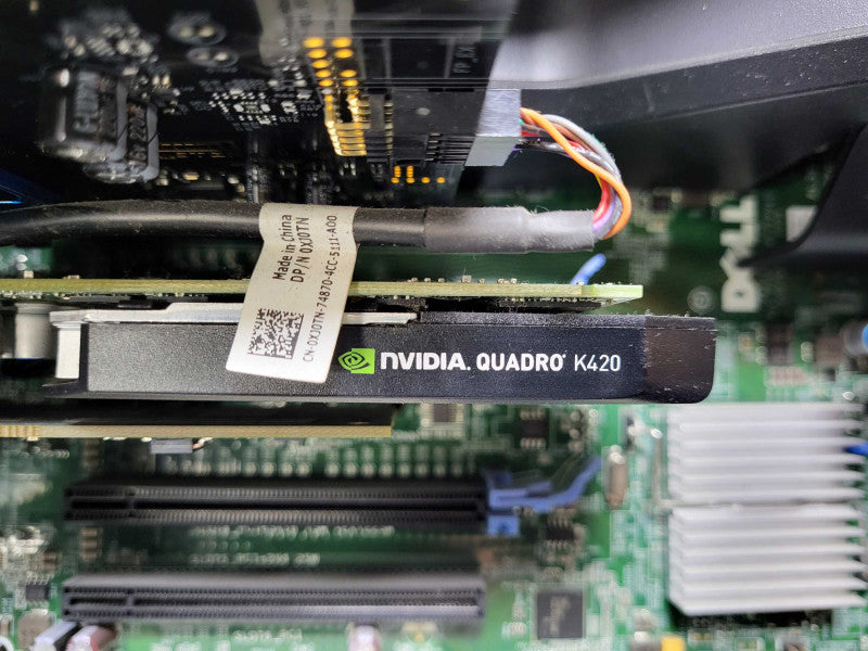 Dell Precision T5810 Xeon E5-1620 v3 @ 3.5GHz 16GB DDR4 K420 GPU Q$