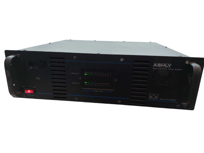 Ashly Stereo MOS FET Power Amplifier Model: FET-2000M Qâ