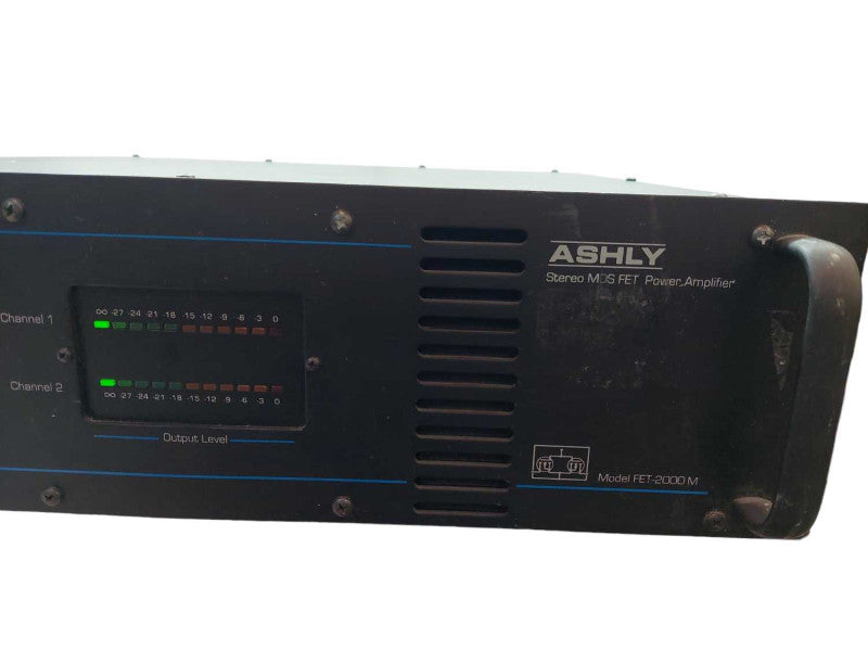 Ashly Stereo MOS FET Power Amplifier Model: FET-2000M Qâ