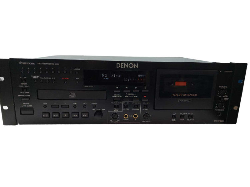 Denon Cd/Cassette Combi-Deck Model: DN-T645 â