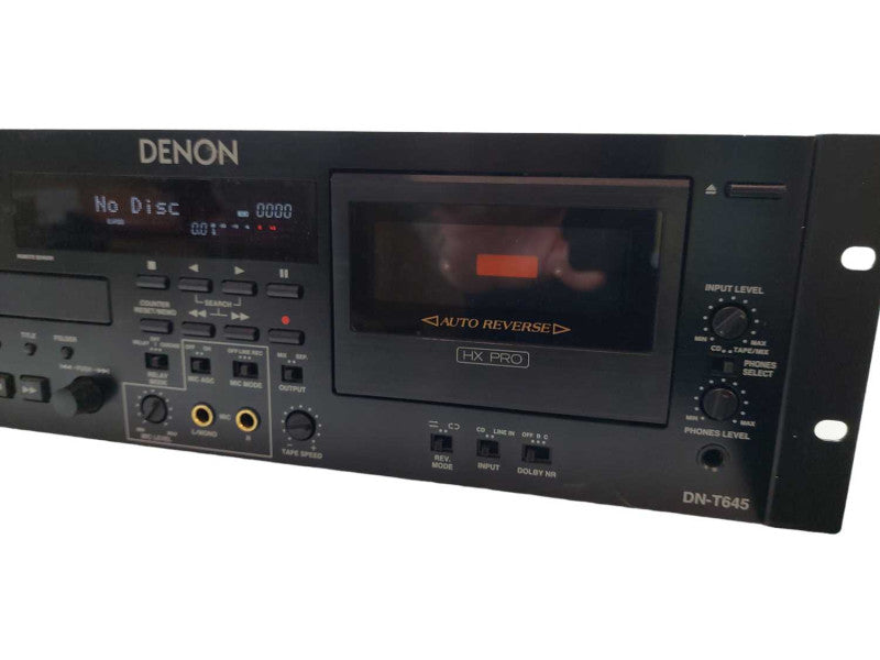 Denon Cd/Cassette Combi-Deck Model: DN-T645 â