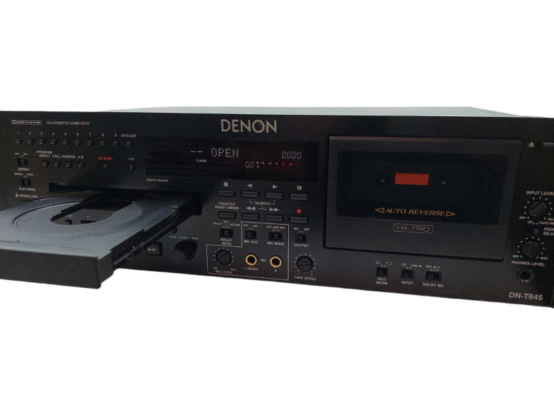 Denon Cd/Cassette Combi-Deck Model: DN-T645 â