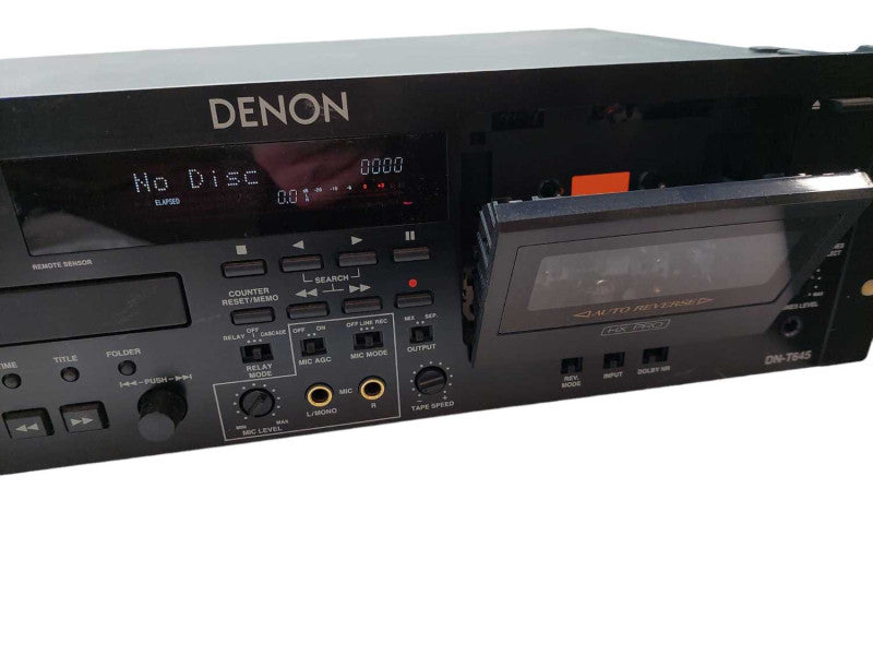 Denon Cd/Cassette Combi-Deck Model: DN-T645 â