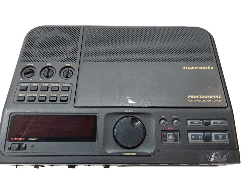 Marantz Professional HD/CD Recorder Model: CDR420 â