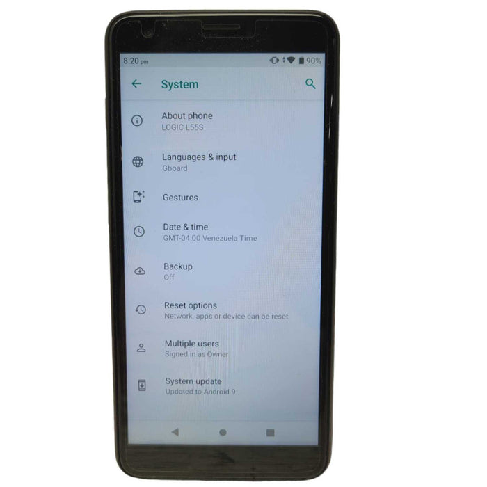 Burner Phone Android 9 LOGIC L55S 16GB Storage  -
