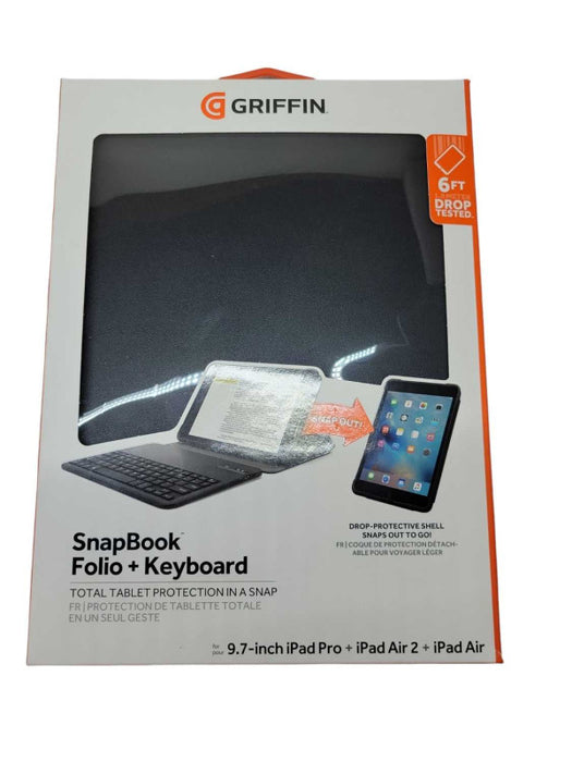 Griffin Snapbook Protective Keyboard Folio iPad Pro 9.7-inch and iPad Air 2  Q%