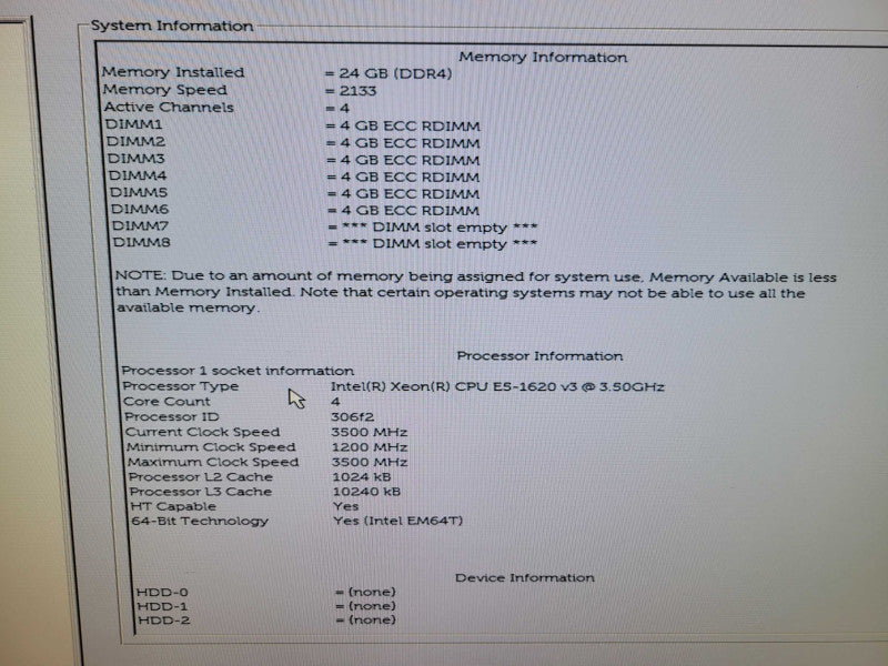 Dell Precision T5810 - Xeon E5-1620 v3 | 24GB RAM | QUADRO K2200 | SAS9431-8i %