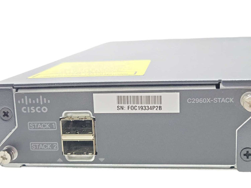 Cisco WS-C2960X-24PS-L Catalyst 24 Port GigE PoE 370W, C2960X-Stack Q_