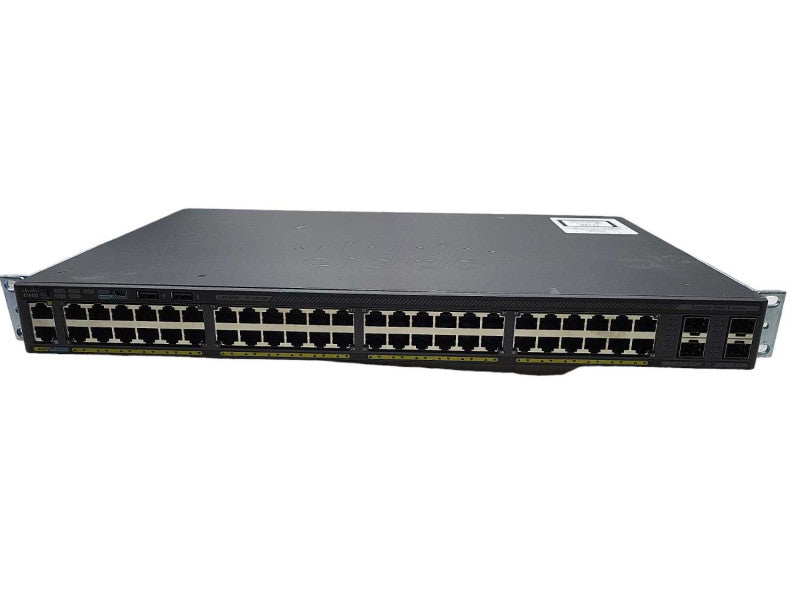 Cisco WS-C2960X-48TS-L 48-Port Gigabit Managed Switch | Factory Reset $
