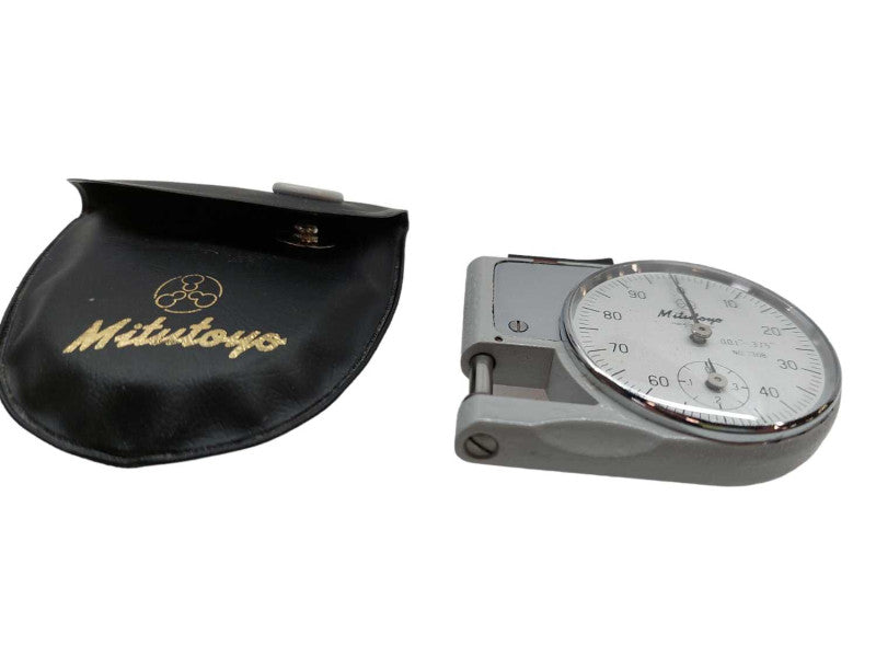 Vintage Mitutoyo Pocket Quick 1/64 Thickness Gauge w/case 7308 â