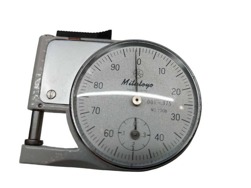 Vintage Mitutoyo Pocket Quick 1/64 Thickness Gauge w/case 7308 â