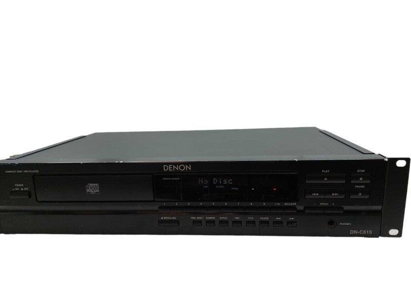Denon Rack Mountable Compact Disc/ MP3 Player Model: DN-C615 =
